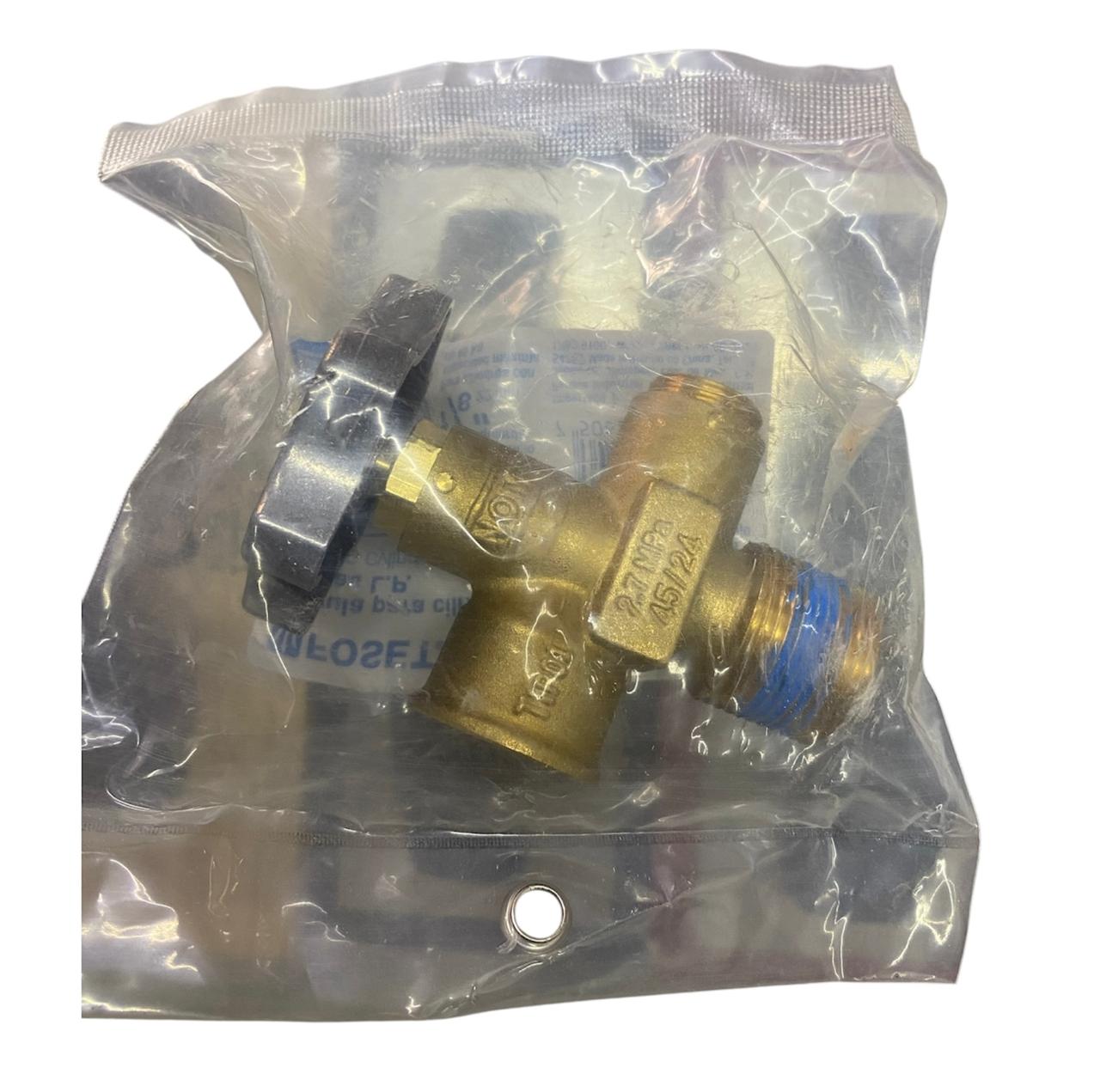 Valvula para cilindro de gas